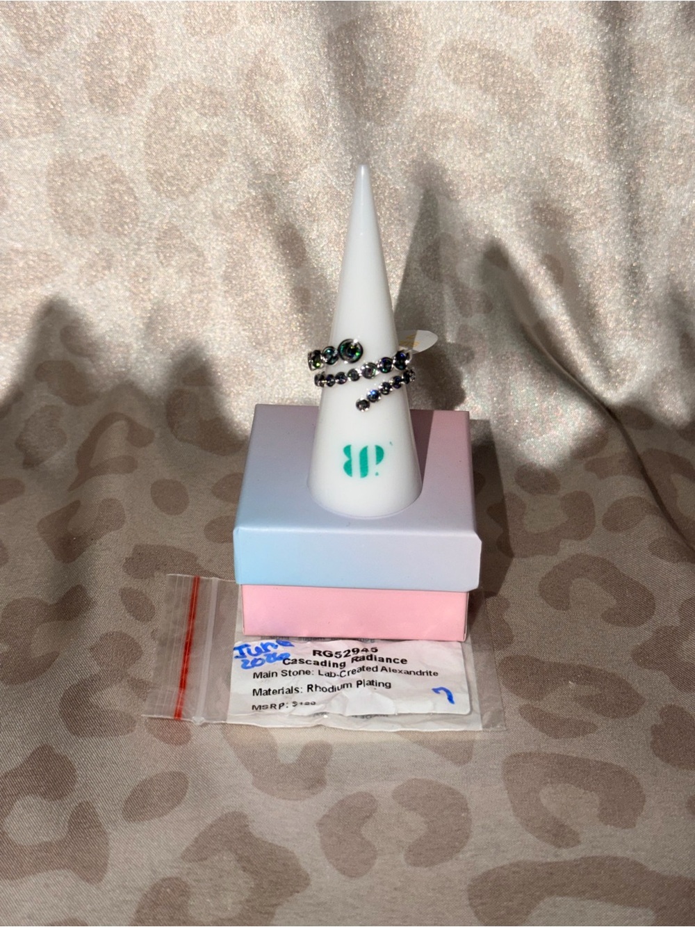 BOMB PARTY | “Cascading Radiance” Ring - June 2026 Birthday Collection